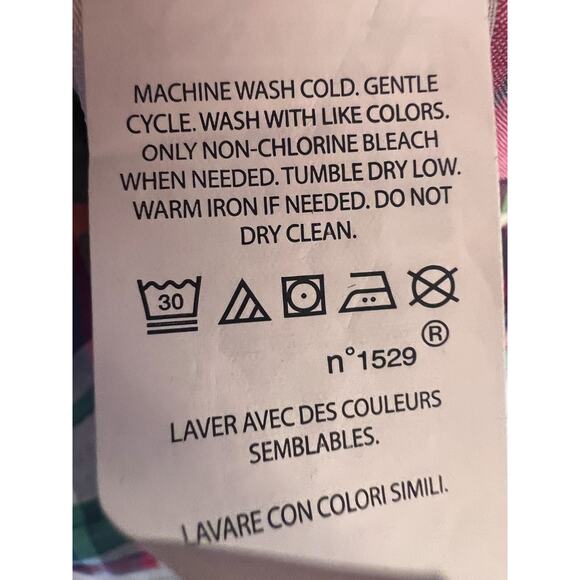 Ralph Lauren Mens Button Down Shirt Authentic Indian Madras Size Med - Picture 4 of 5